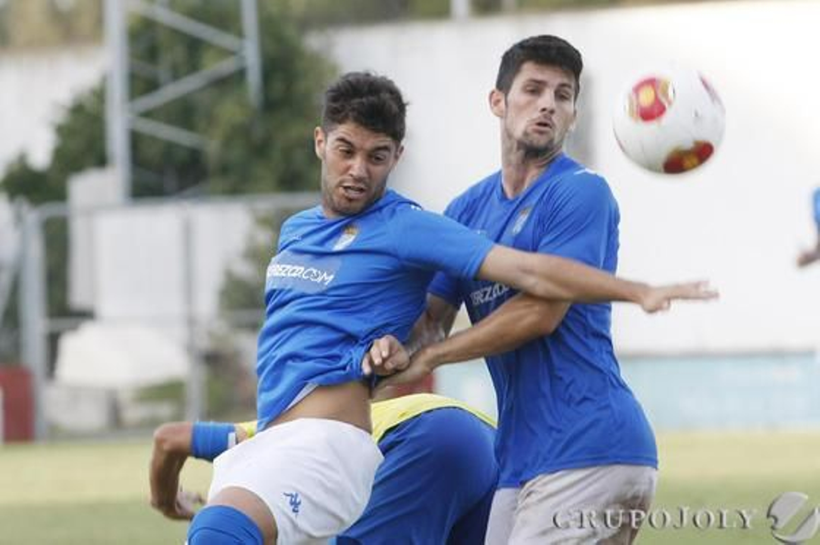Los azulinos empatan con el Coria 1-1 en Rota en el partido del destierro 

Foto: Pascual