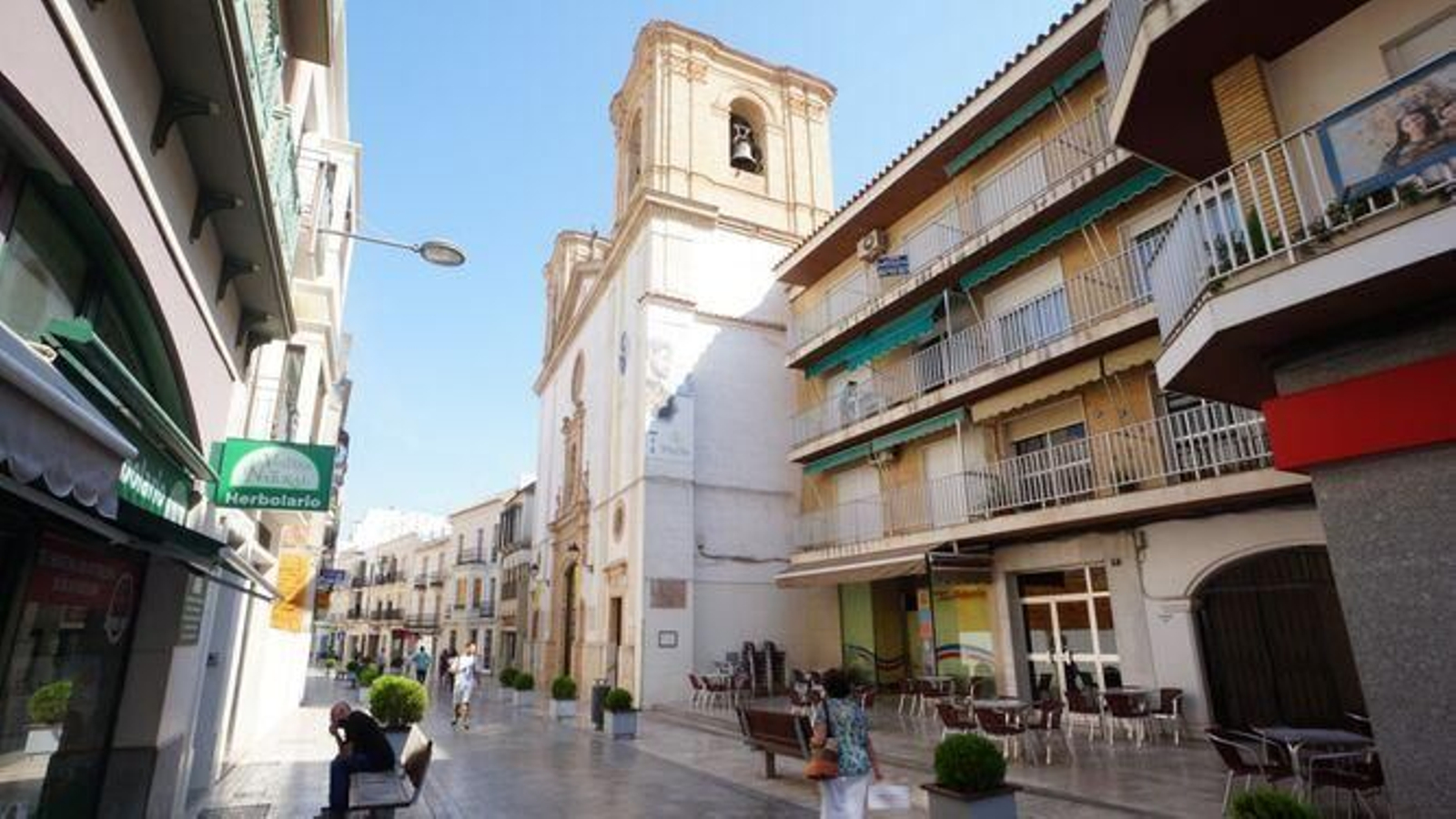 Una calle de Montilla.