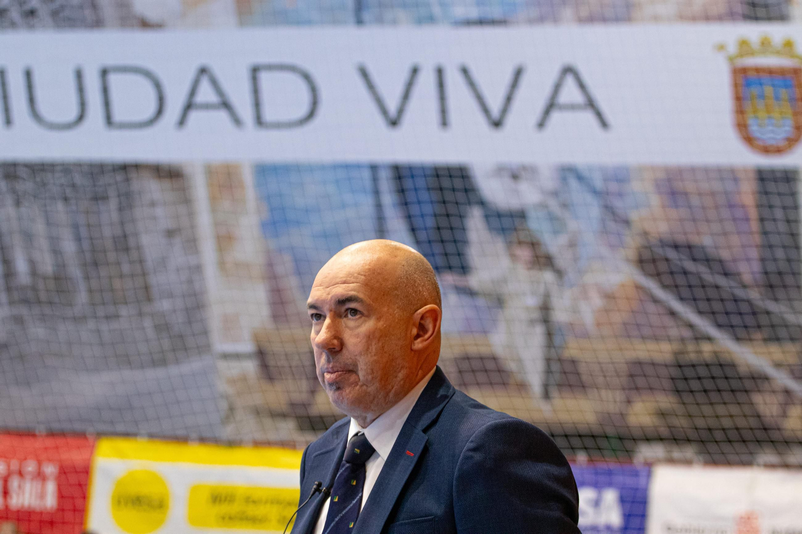 Dani Rodríguez, en el Ciudad de Tudela.