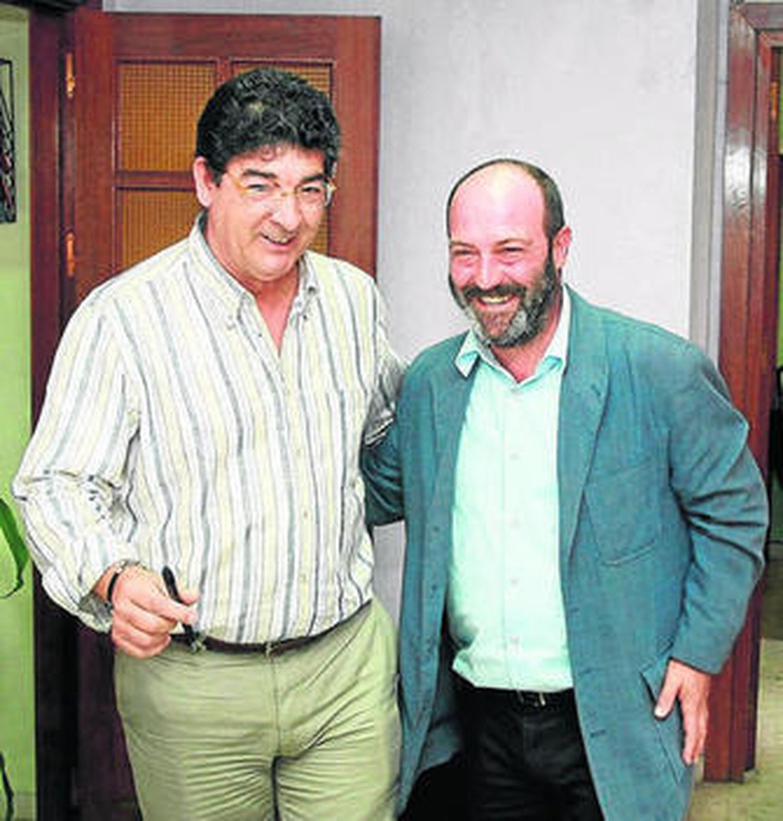 Diego Valderas y Pedro Jiménez.