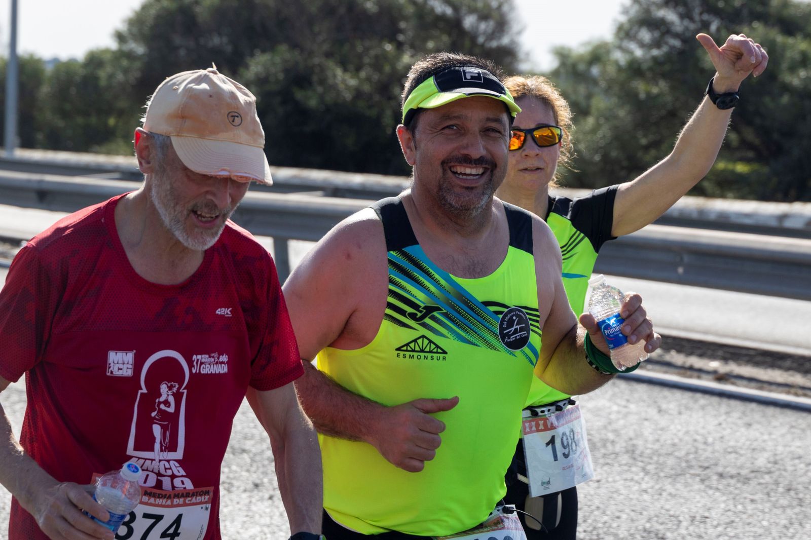 Las imágenes de la Media Maratón Bahía de Cádiz