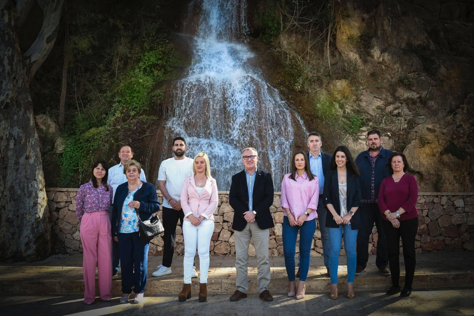 Cristóbal Rodríguez junto a su equipo