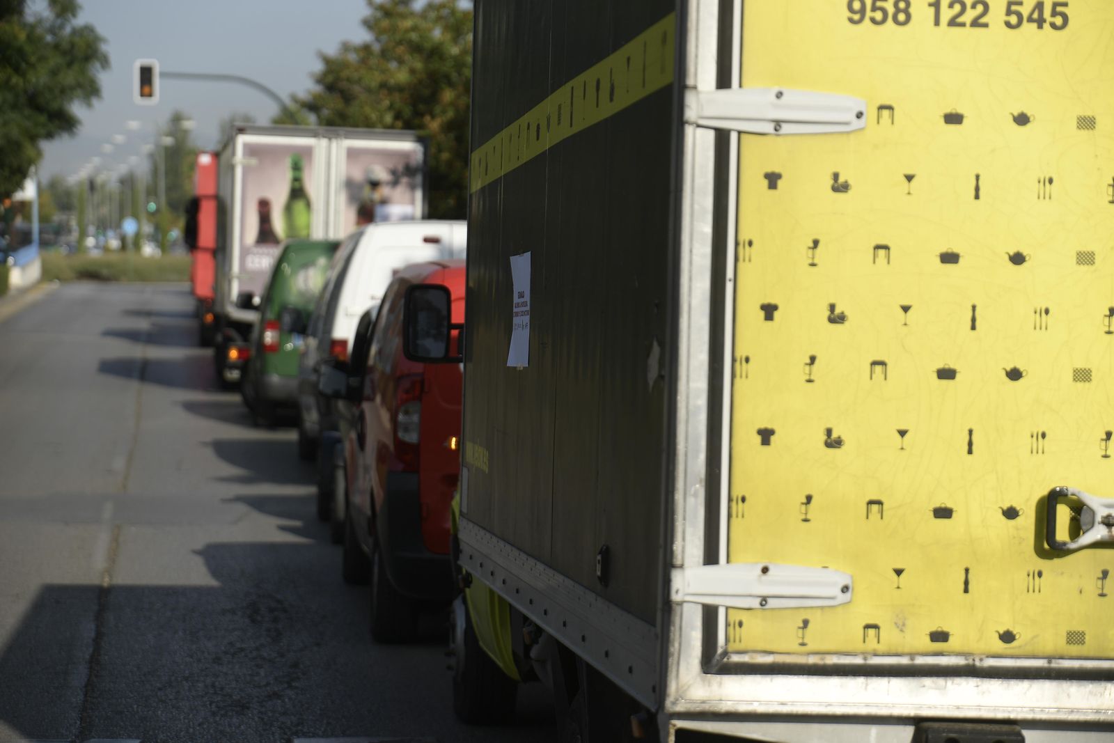 Fotos: El turismo se manifiesta en Granada