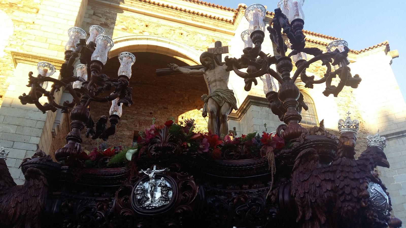 La Hermandad Cristo de la Plaza de Aracena.