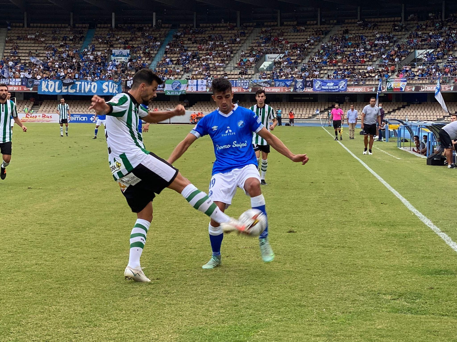 Jose Ruiz intenta frenar una internada de Ocaña.