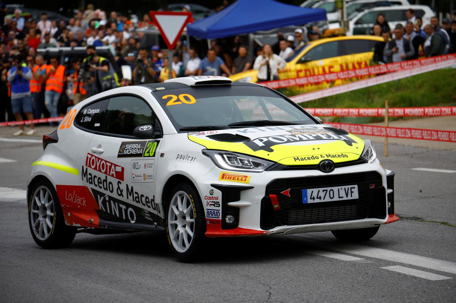 Las mejores fotos de la primera jornada del Rallye Sierra Morena 2024