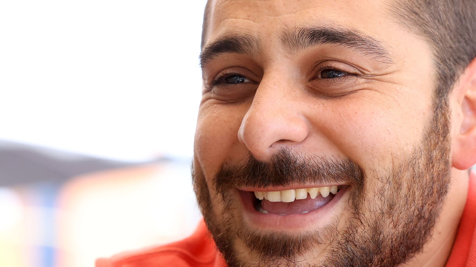 Un momento de la entrevista.