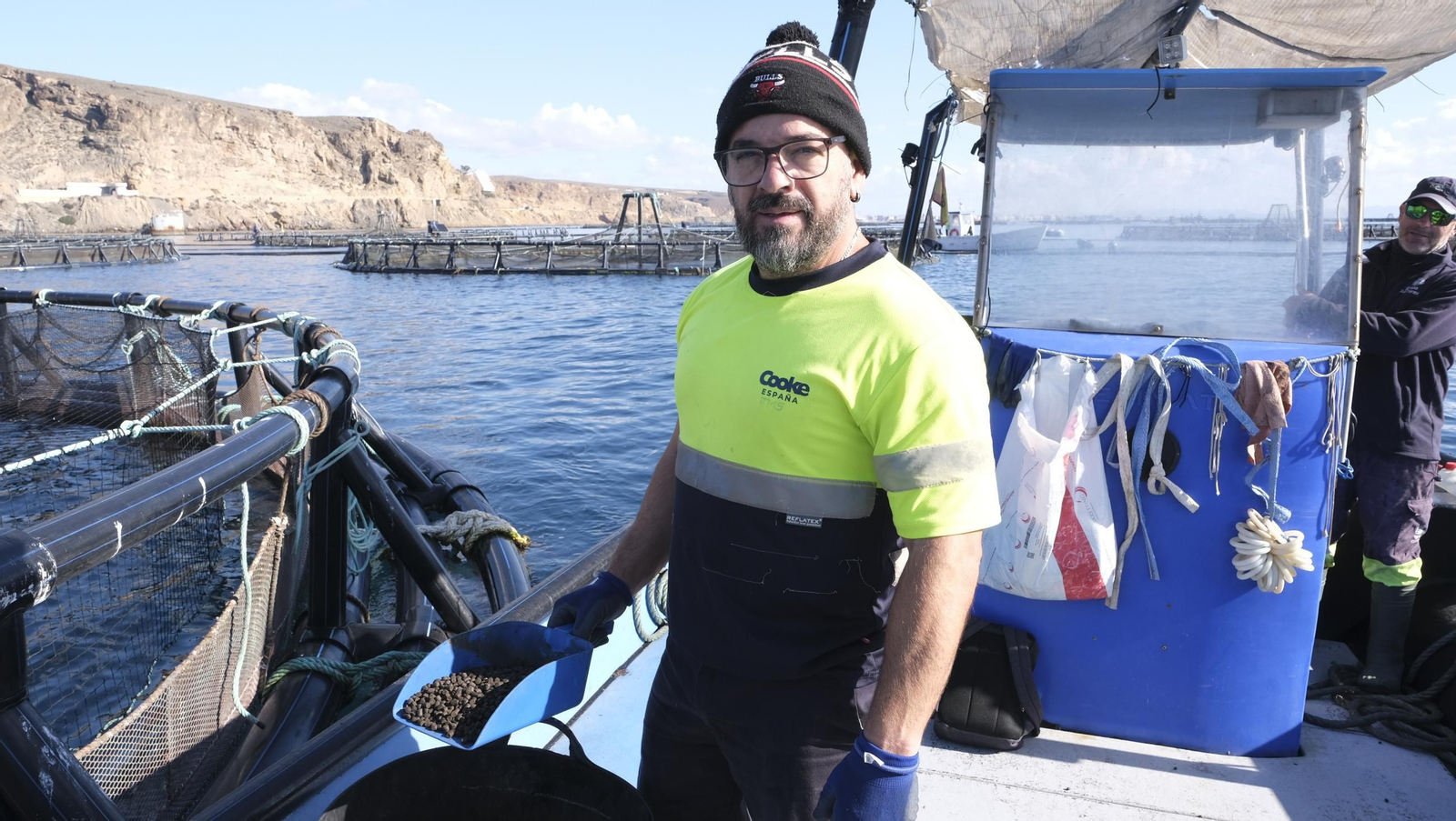 La piscifactoría de El Cañarete, en imágenes