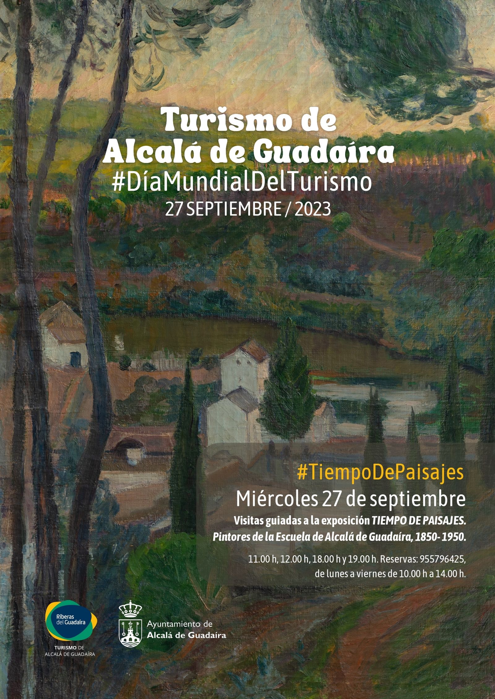 El cartel del día del Turismo de Alcalá.