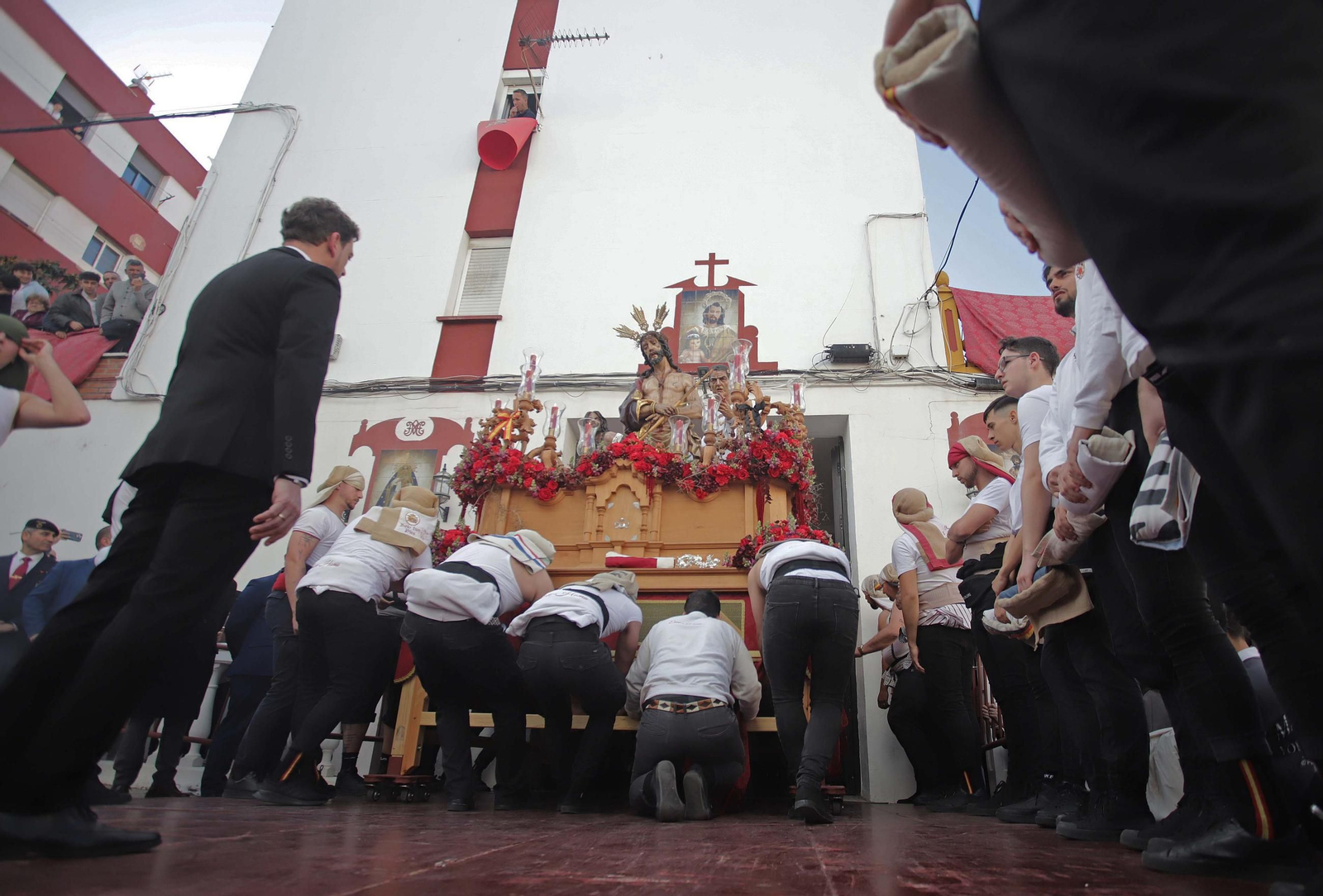 Fotos del Miércoles Santo en Algeciras: Ecce Homo y Buena Muerte