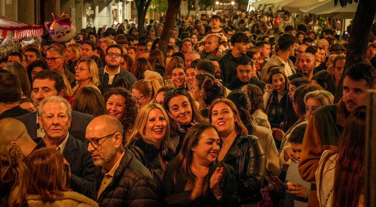Imágenes del encendido Navideño en Jerez