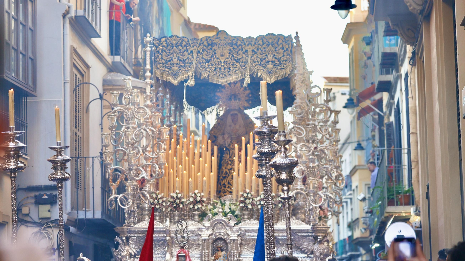 Virgen del Gran Perdón en la Semana Santa de Málaga