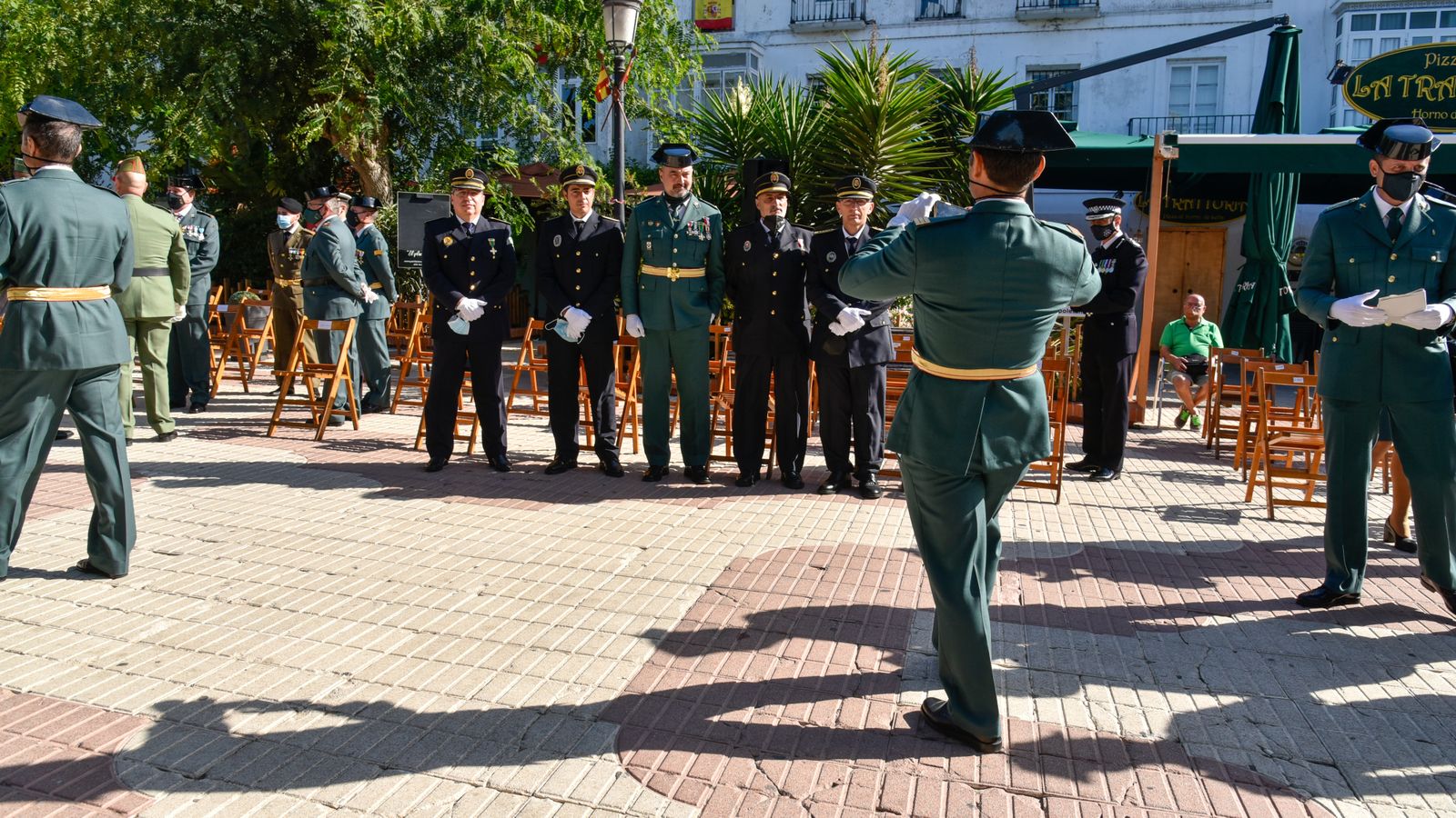 Las fotos de los actos de la Guardia Civil en Tarifa por la festividad de la Virgen del Pilar