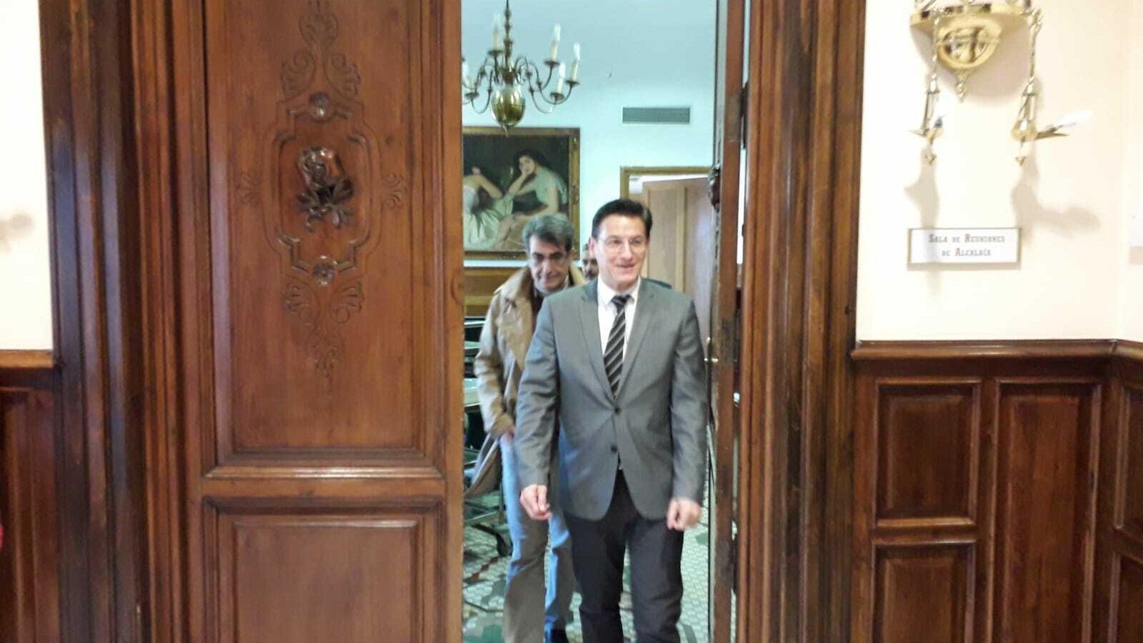 Salida de la reunión de esta mañana