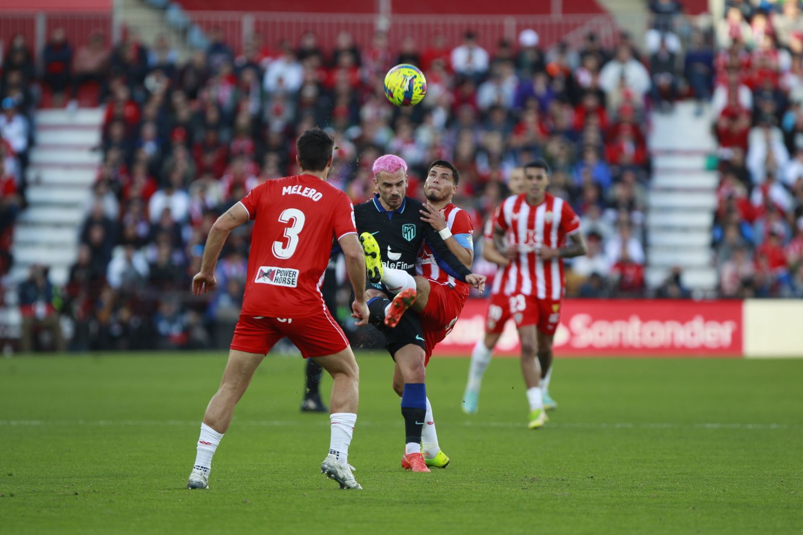 Imágenes del partido U.D. Almería-Atlético de Madrid