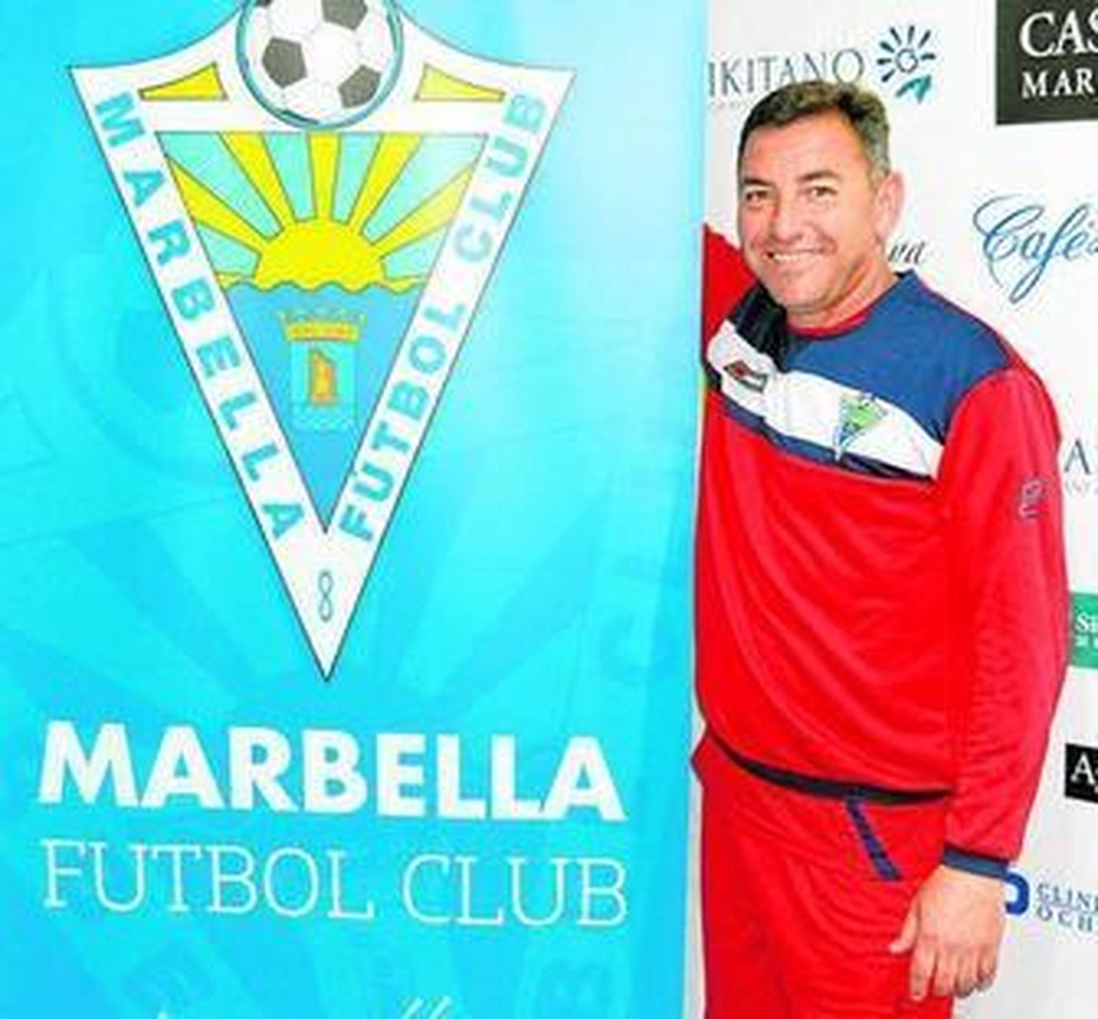 Loren Morón, entrenador del Marbella FC.