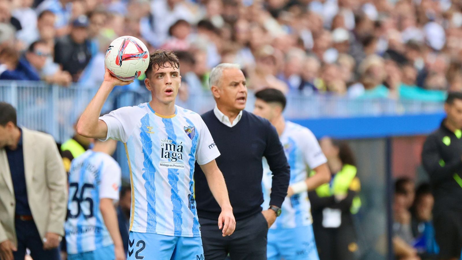 El Málaga CF - Eibar, en fotos