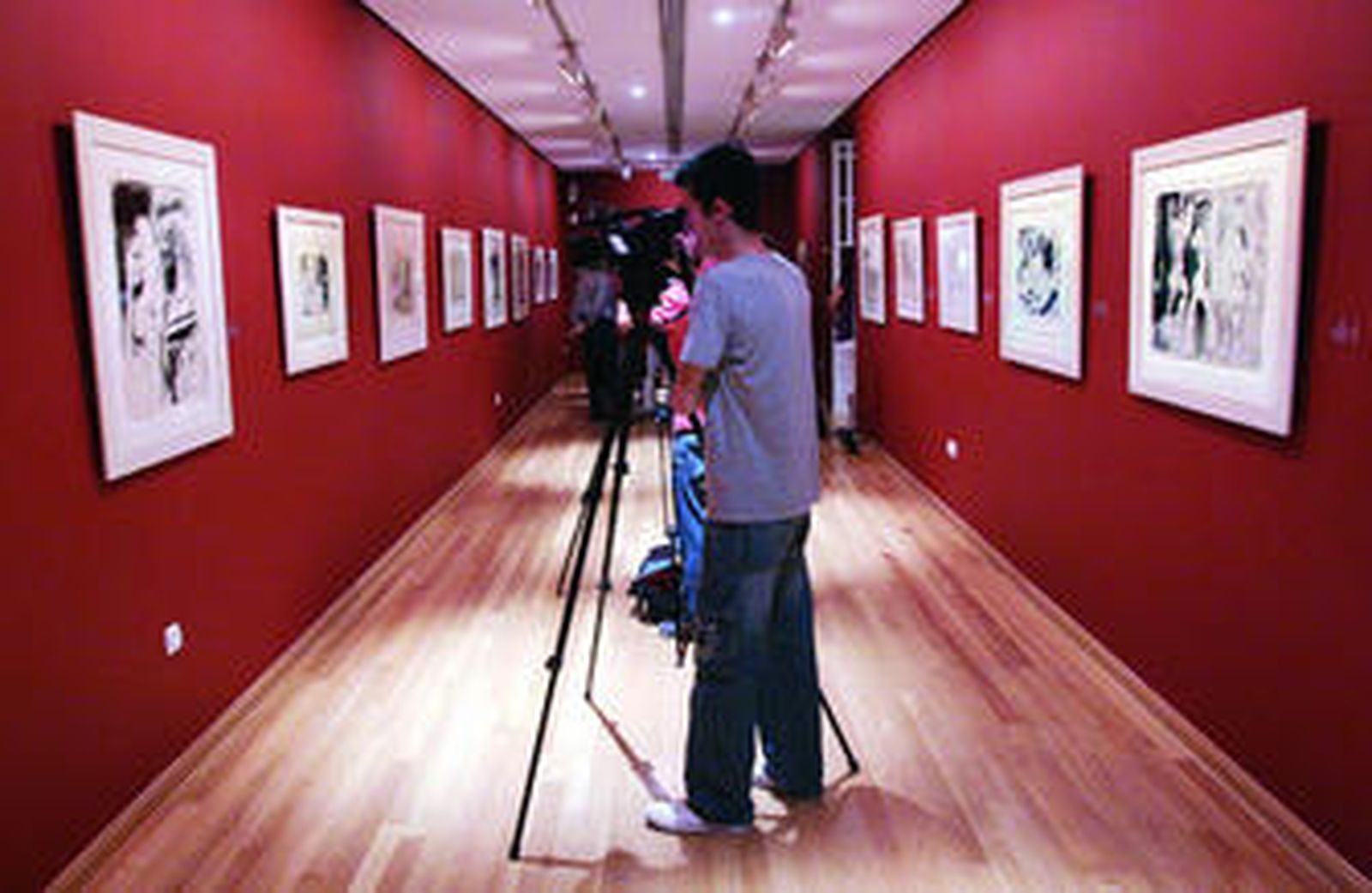 Entre las piezas colgadas en la Casa Natal hasta el 15 de noviembre figuran tributos a Degás y Delacroix.