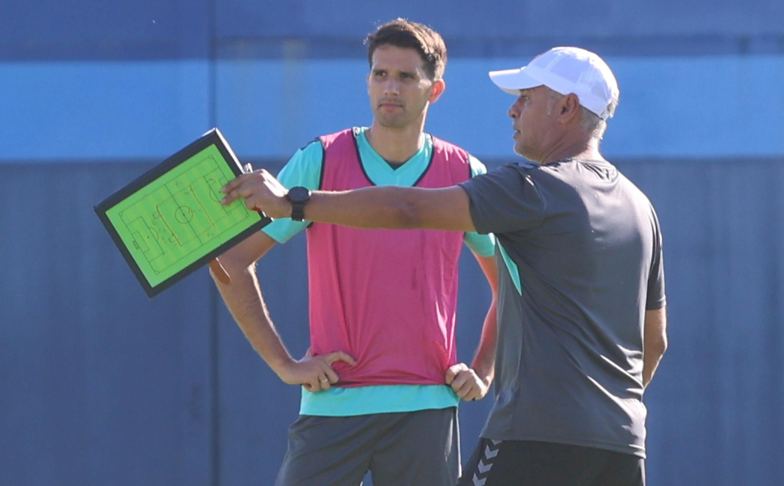 El paso de Sergio Pellicer por el Málaga CF, en fotos