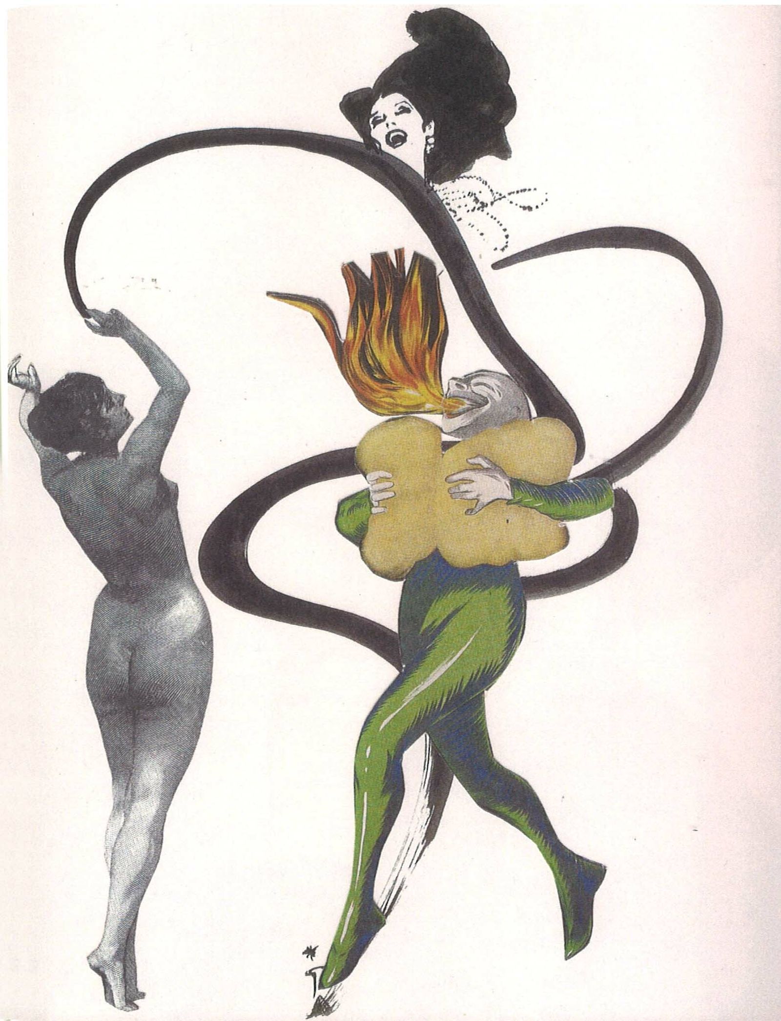 'La danza del fuego' abre la sección dedicada al amor.