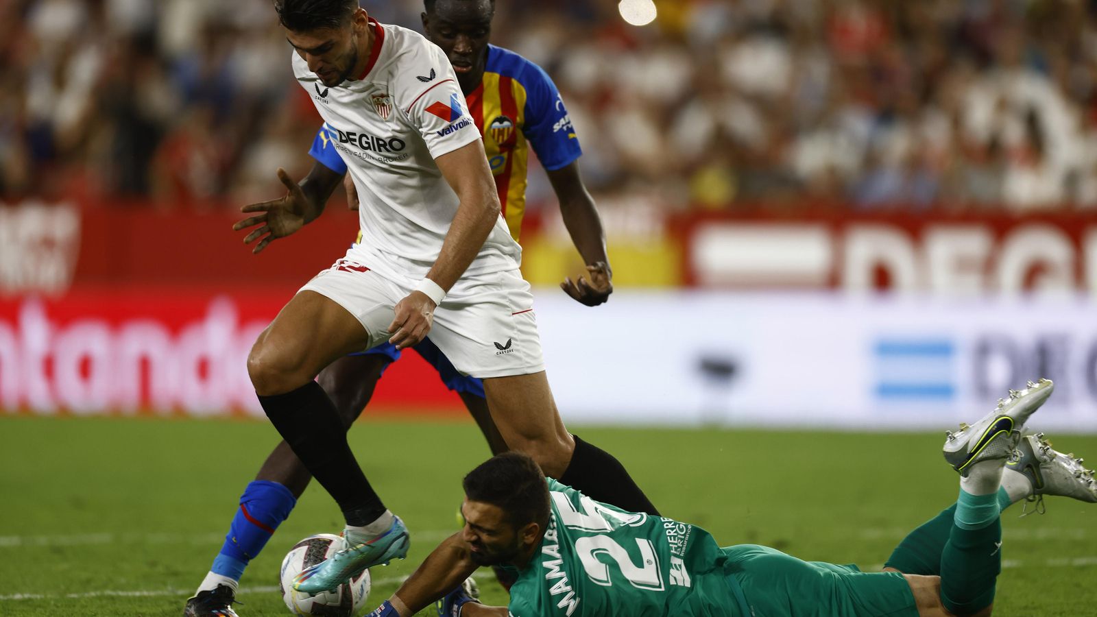 Las imágenes del Sevilla-Valencia