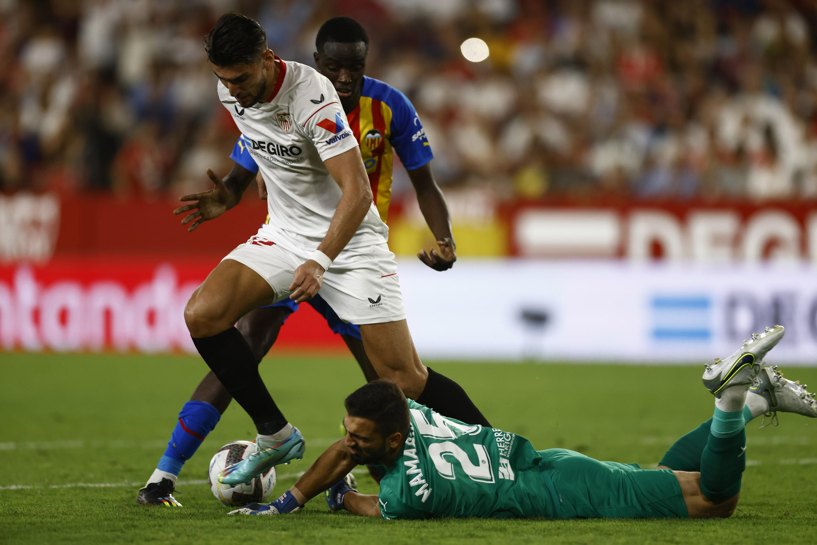 Las imágenes del Sevilla-Valencia