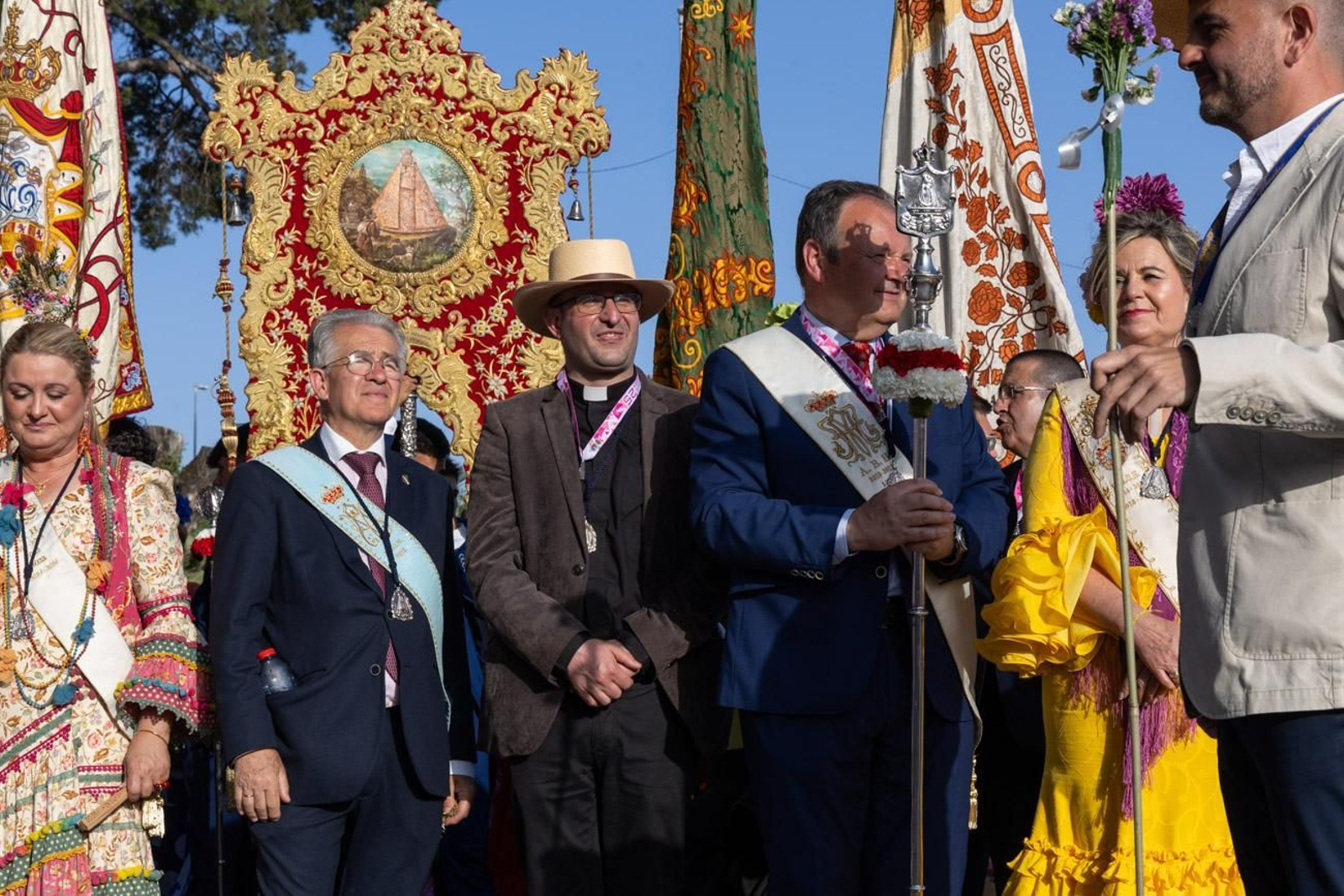 Recepción de Cofradías de la Romería de La Virgen de la Cabeza en Andújar