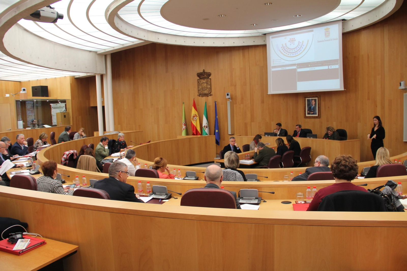 El Pleno de Diputación celebrado este jueves