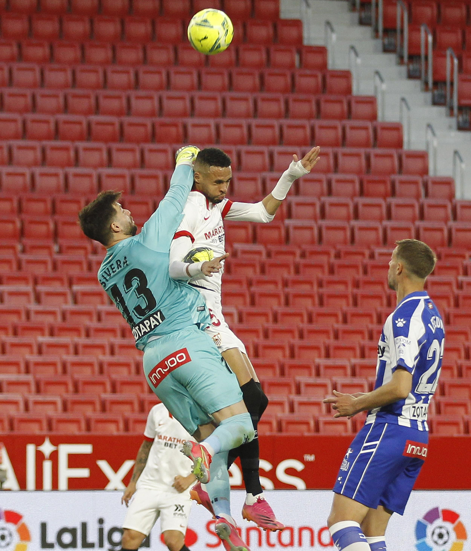 Las imágenes del Sevilla-Alavés