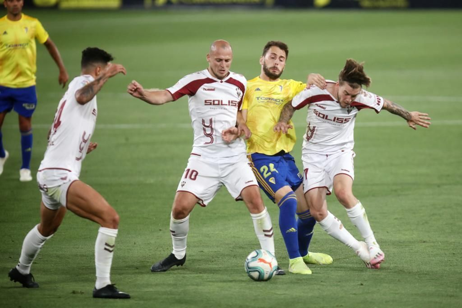 Las imágenes del Cádiz CF-Albacete