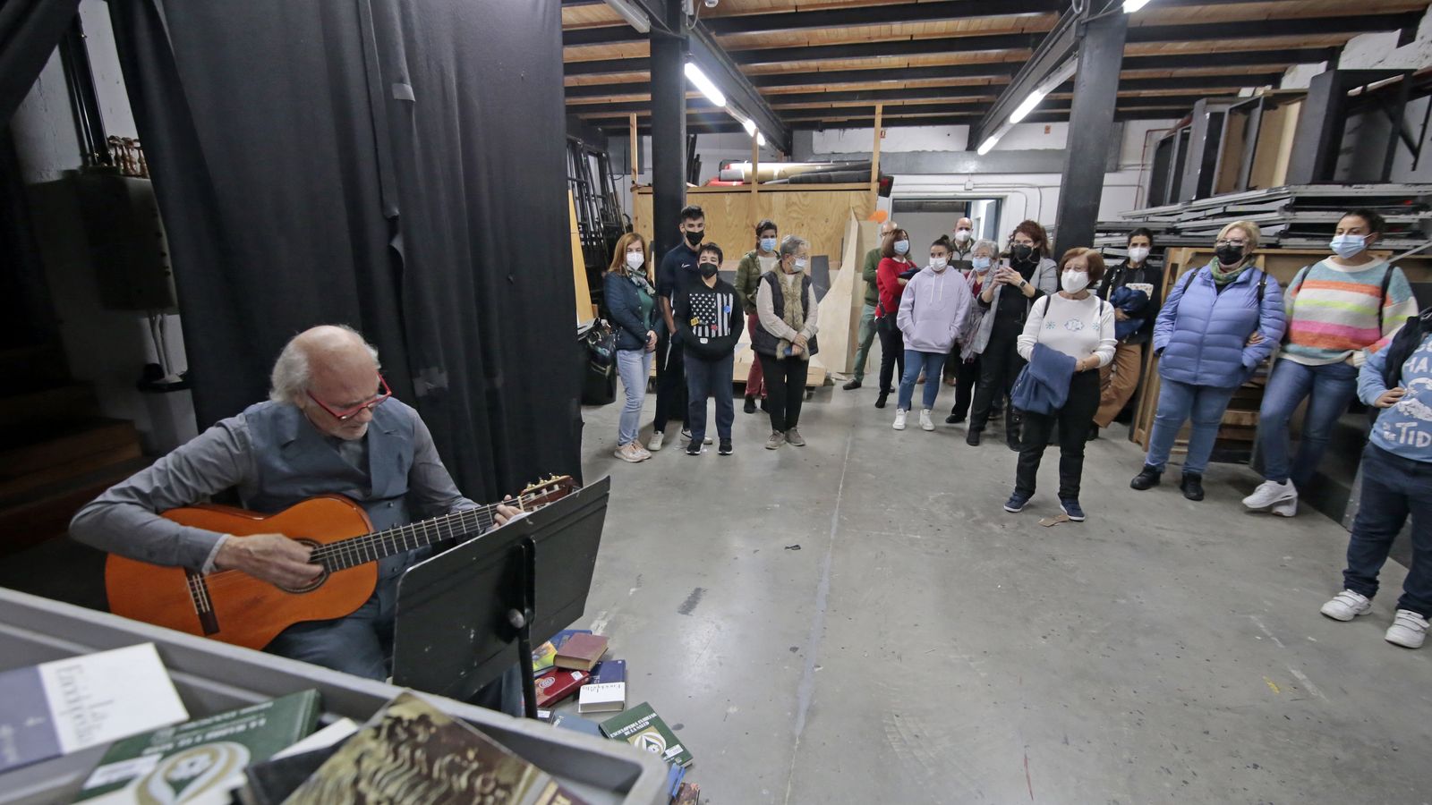 Imágenes de las visitas teatralizadas al teatro Villamarta