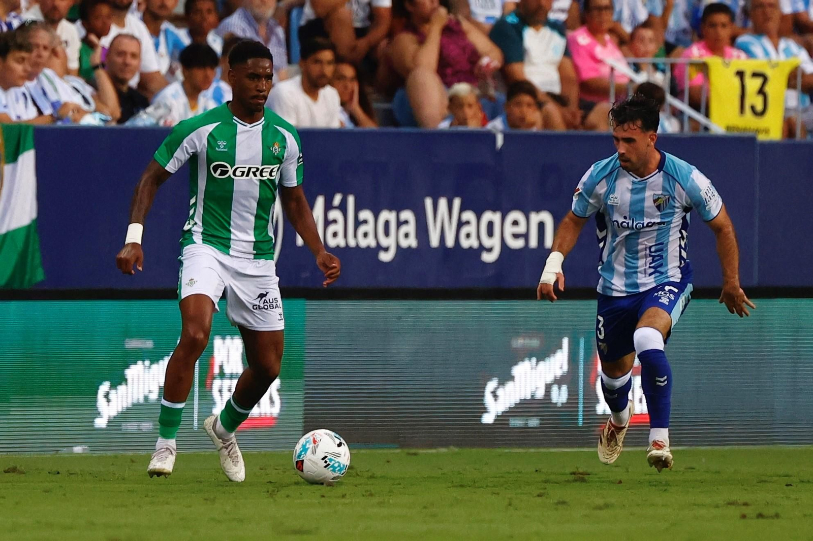 Las mejores fotos del Málaga-Betis