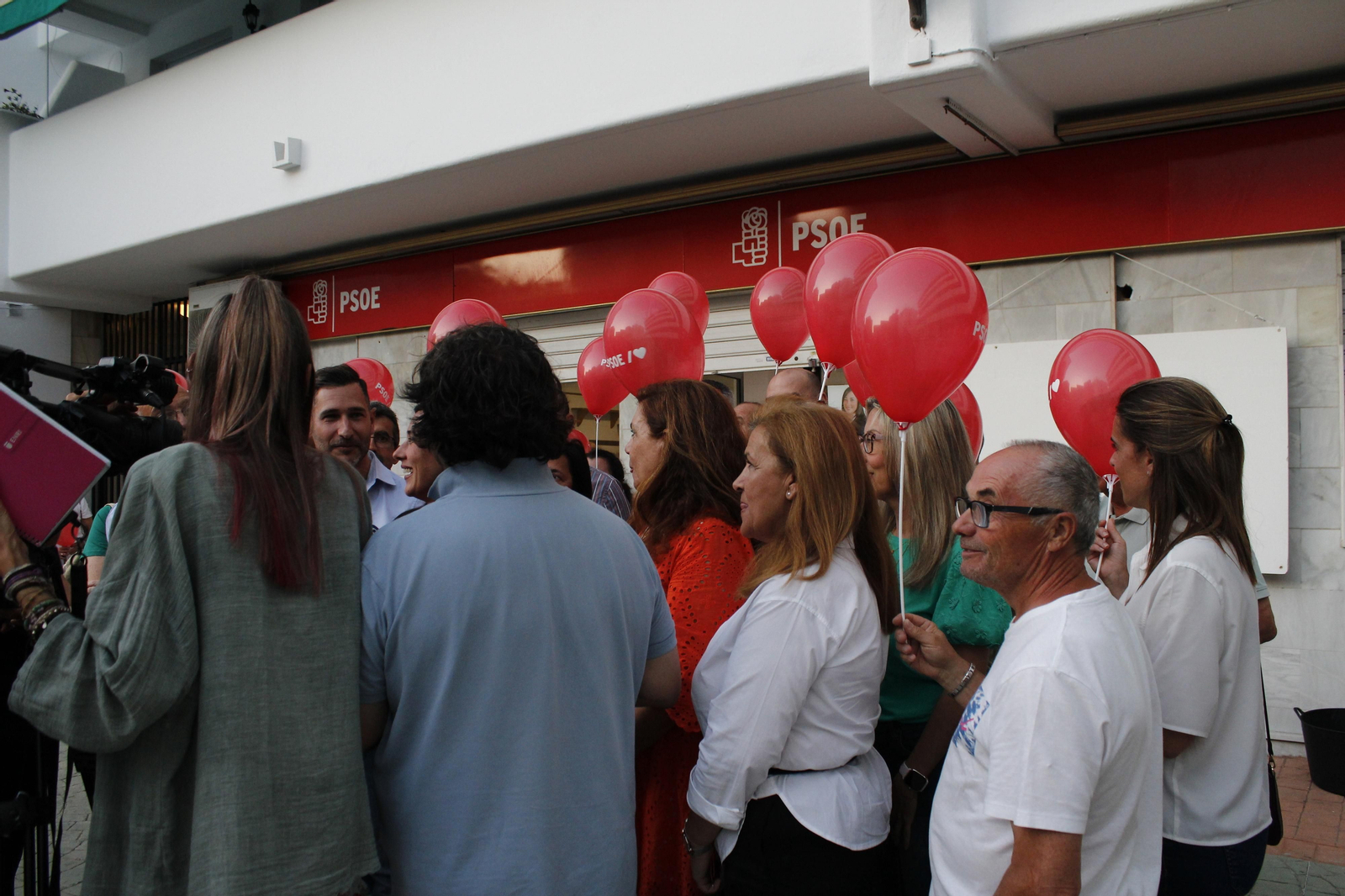 Fotos del inicio de campaña electoral en Algeciras