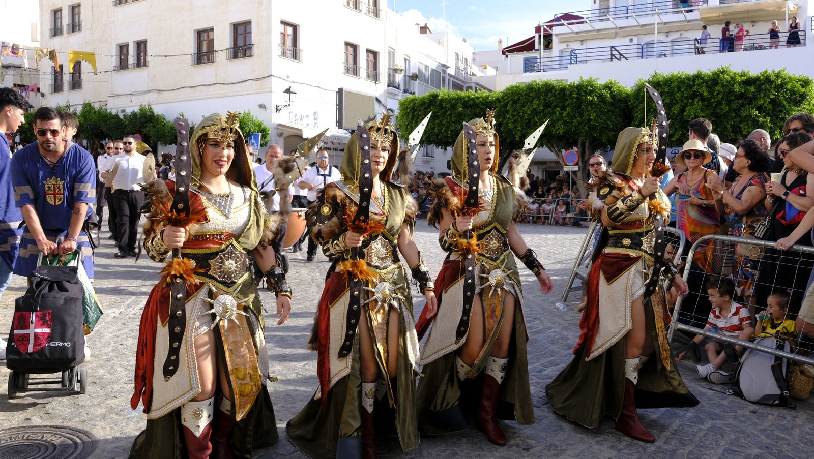 Imágenes del desfile de Moros y Cristianos 2023, en Mojácar