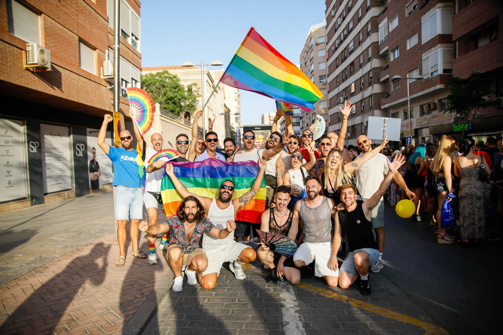 Las imágenes del Orgullo LGTBI en Almería