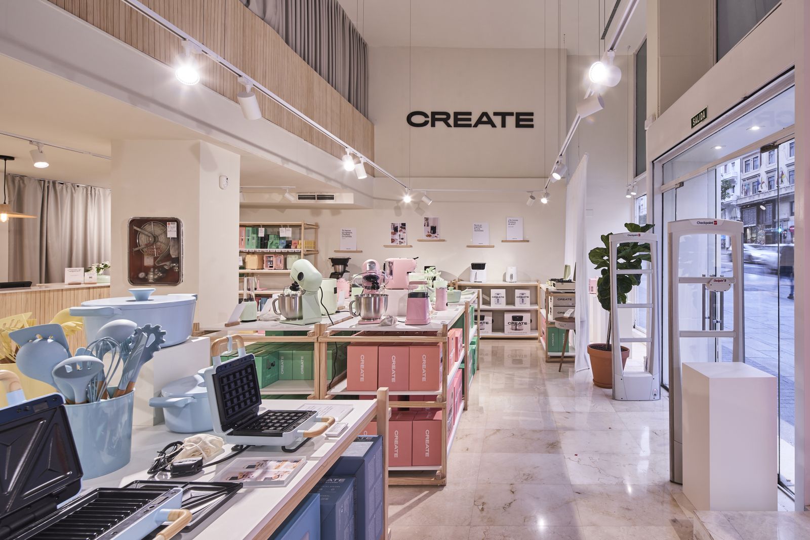 Create, marca española de electrodomésticos de diseño, abre en Madrid su primera tienda física
