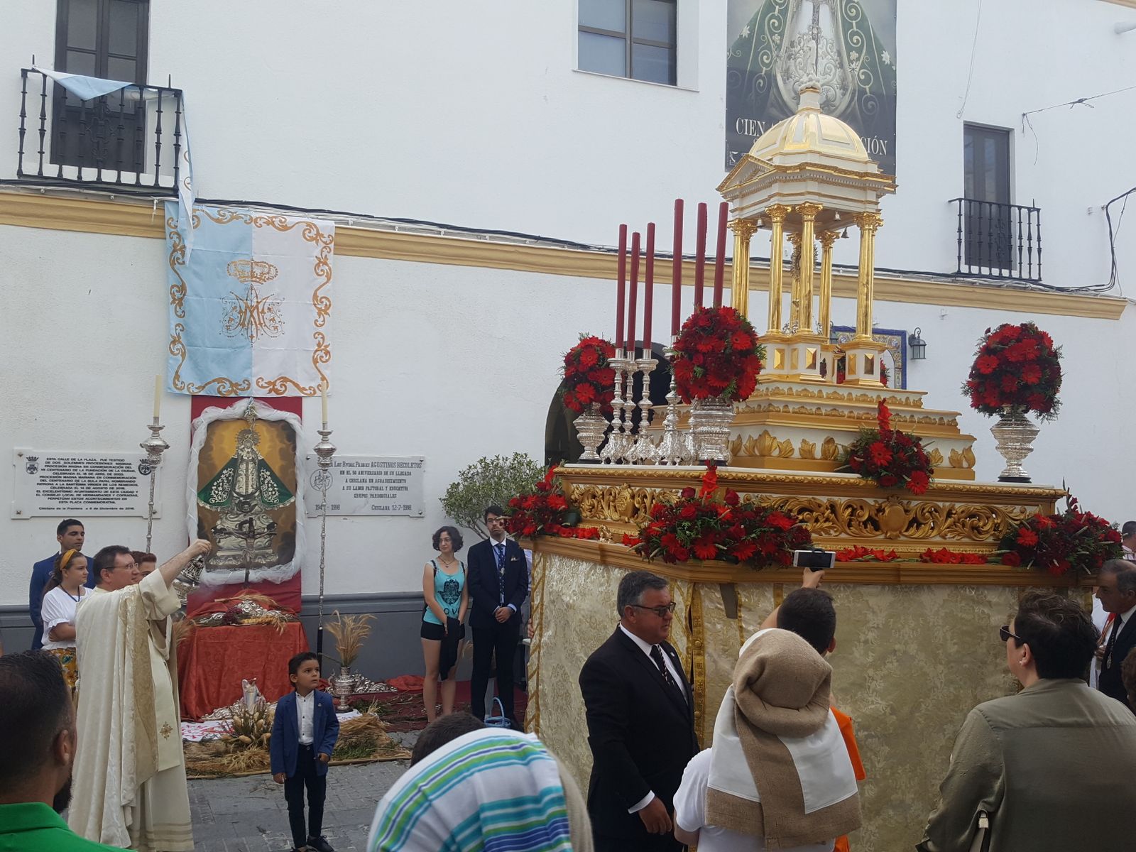 Imágenes del Corpus en Chiclana