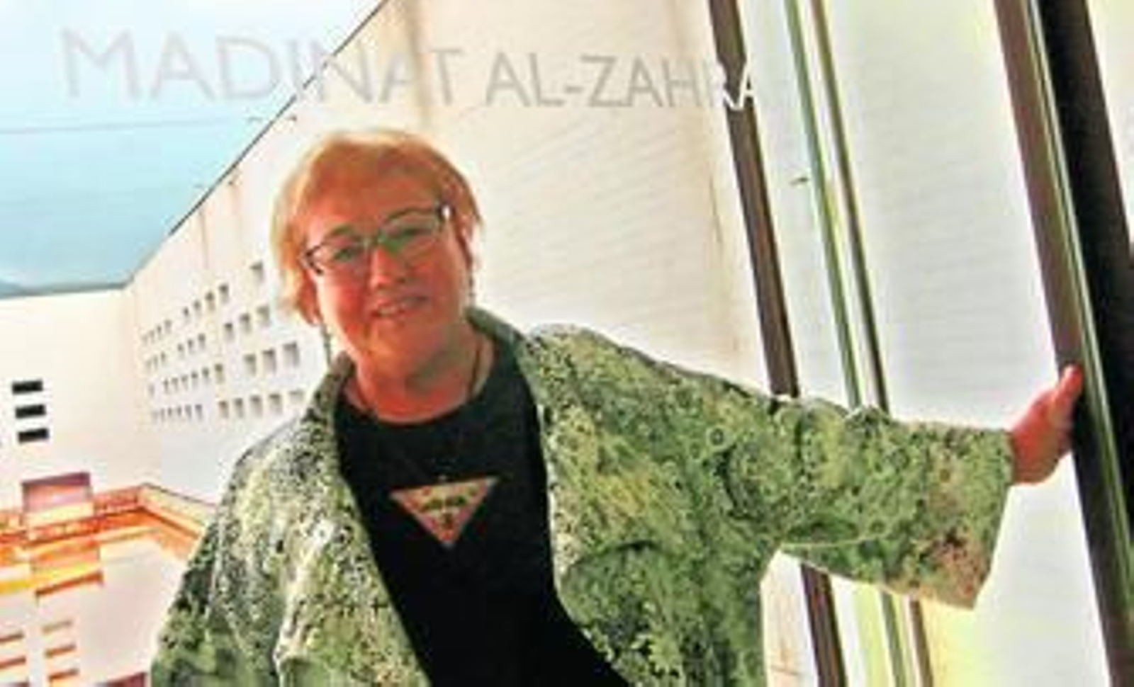 Begoña Bernal Santa Olalla, en el museo del conjunto.