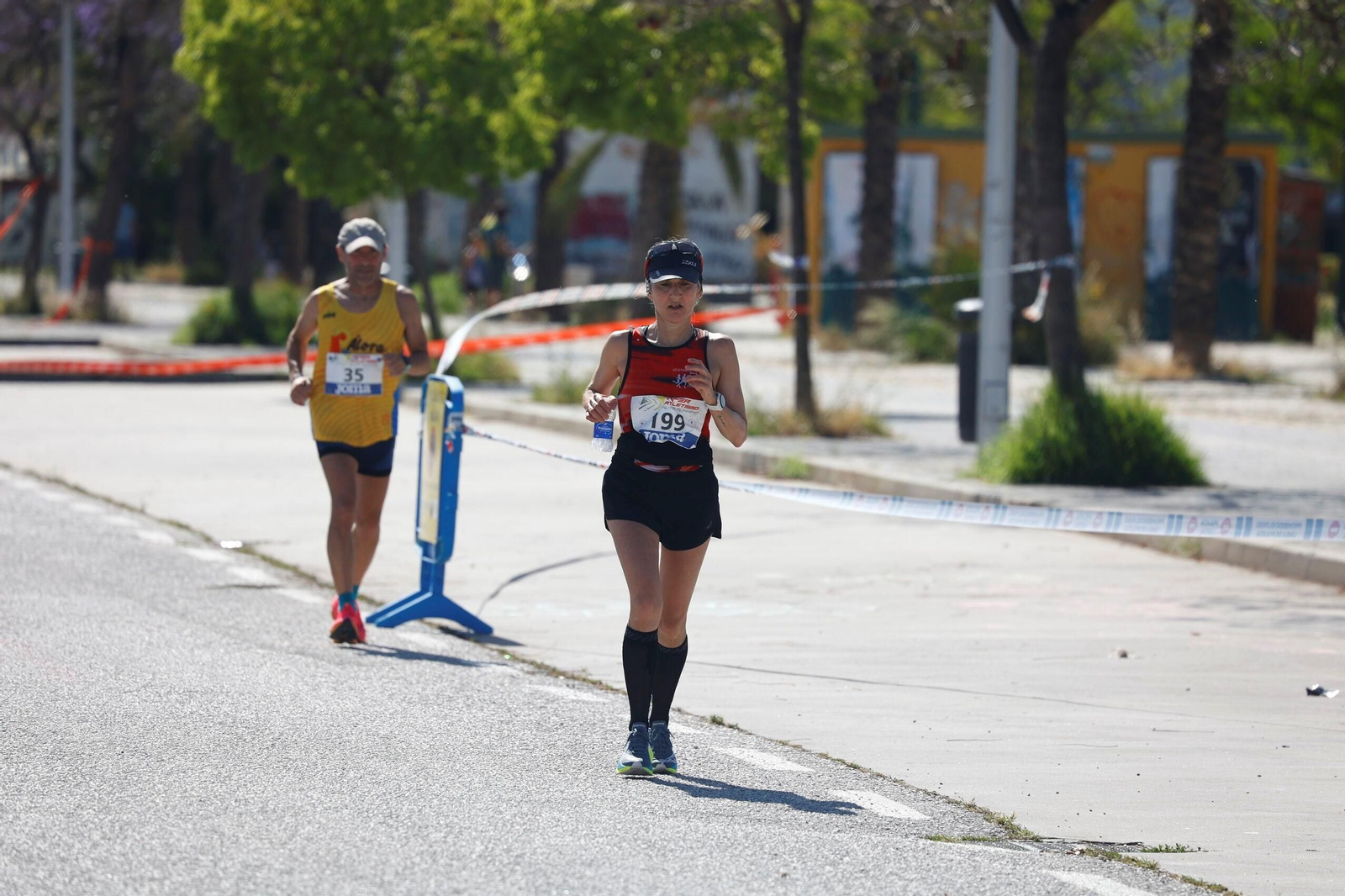 El Campeonato de España de ultrafondo en Málaga, en fotos