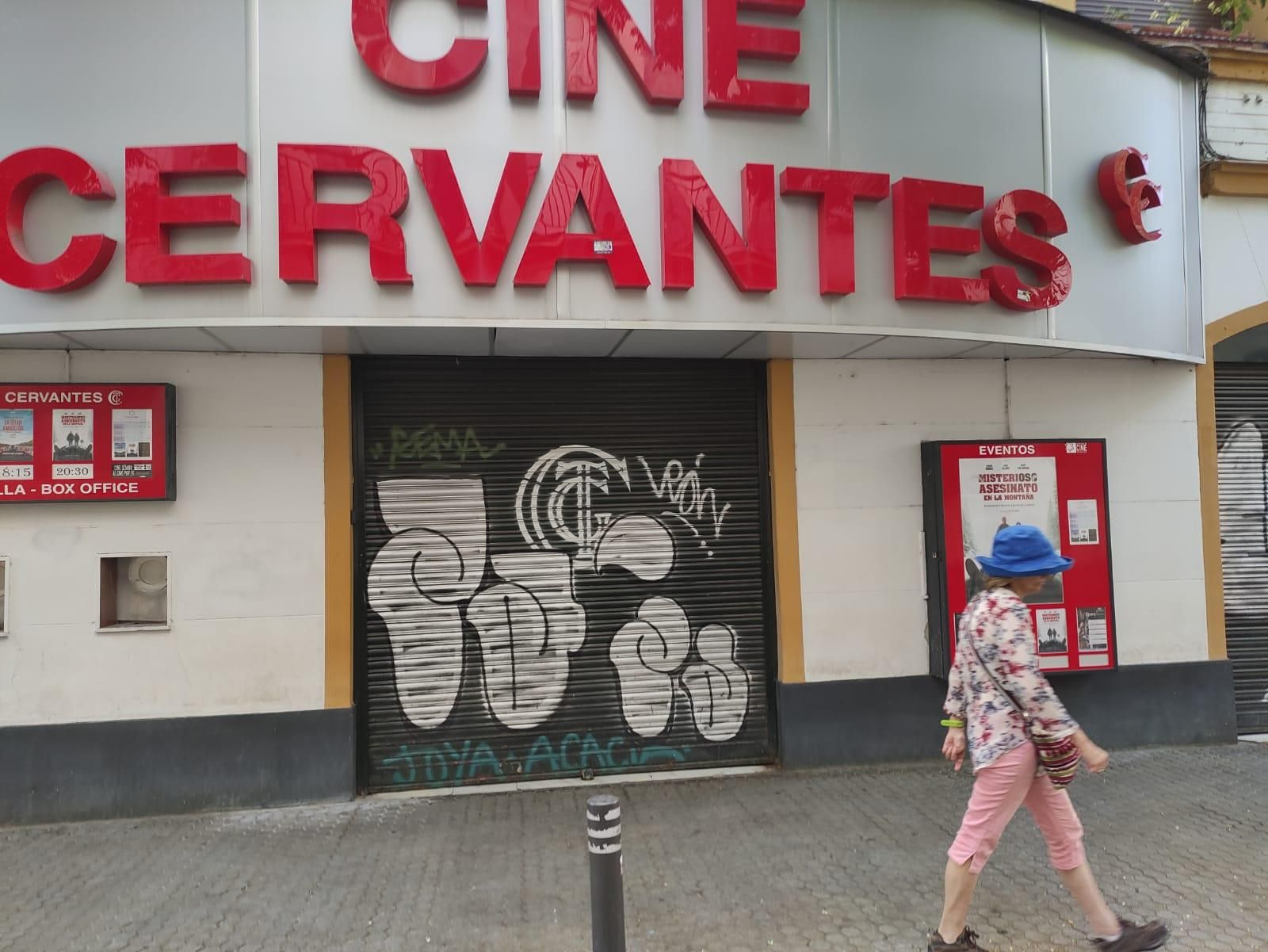 El cine Cervantes.