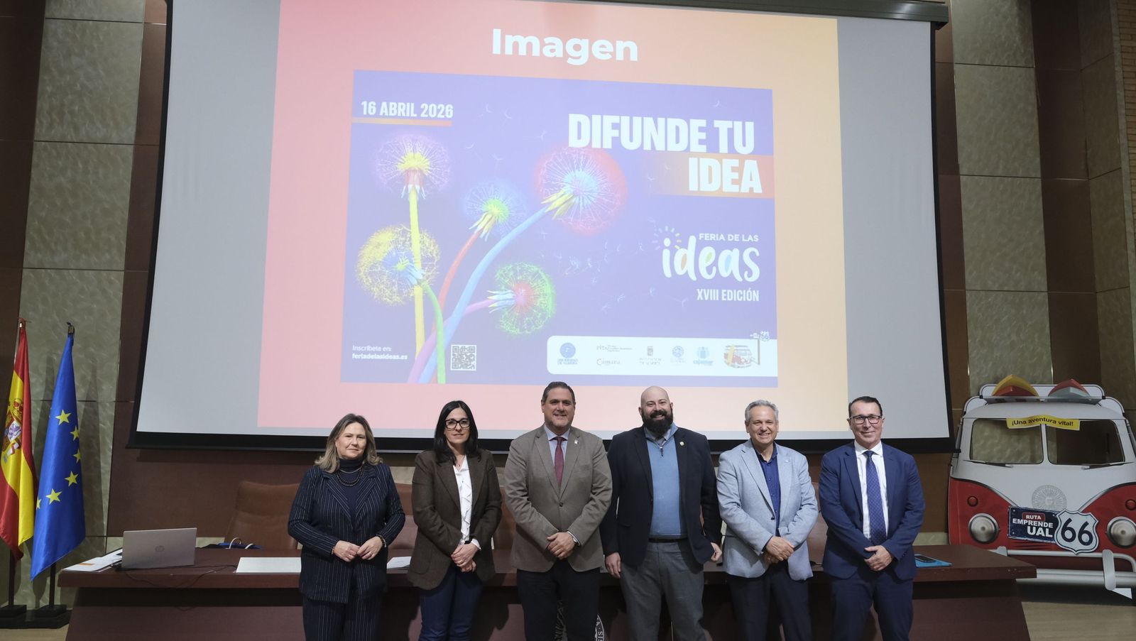 Puesta de largo de la XVIII Feria de las Ideas de la UAL.