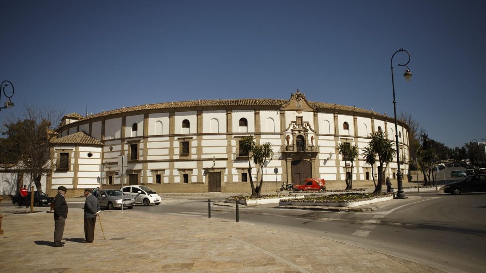 La famosa plaza de toros de Antequera.