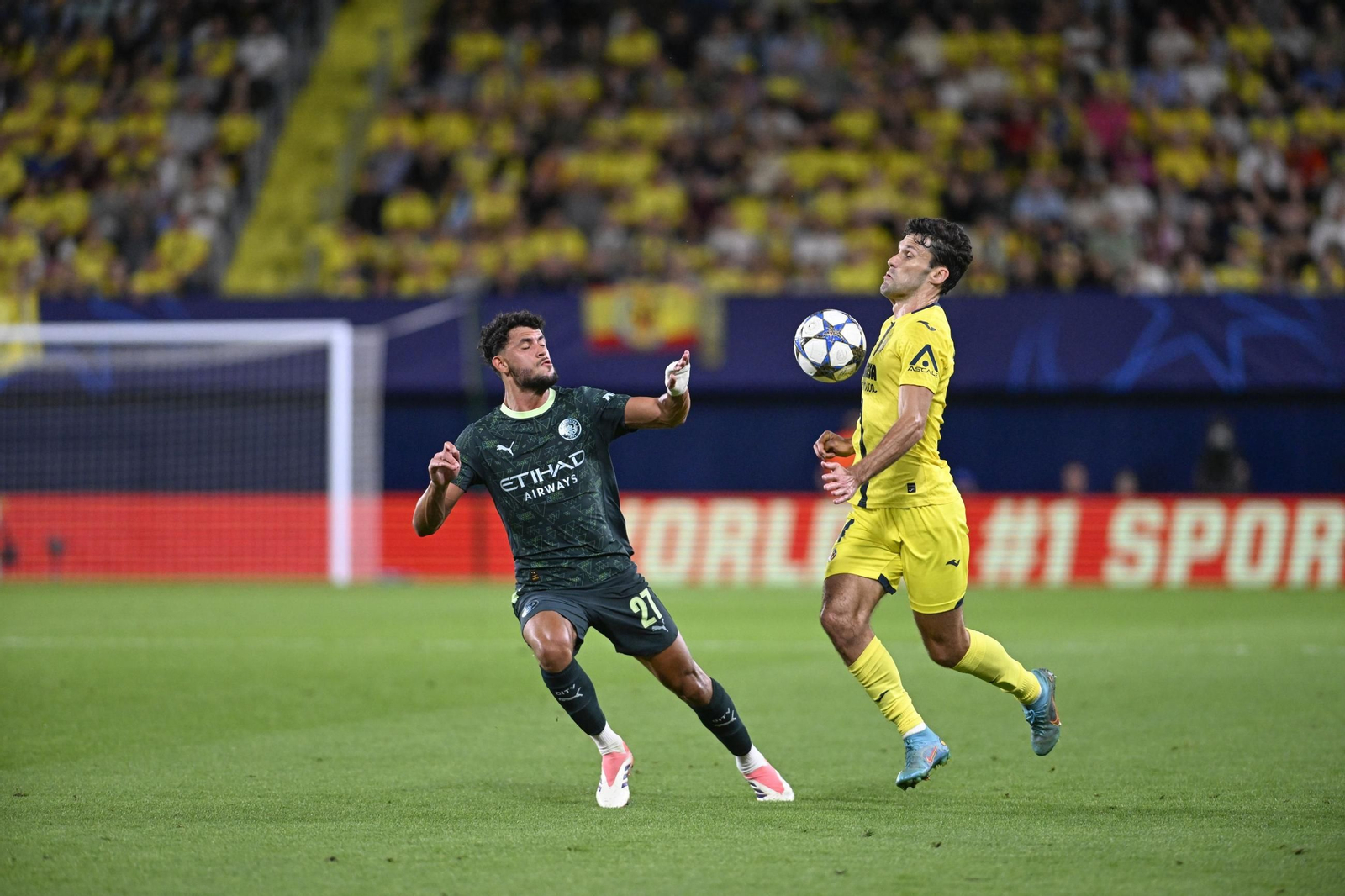 Las fotos del Villarreal-Manchester City