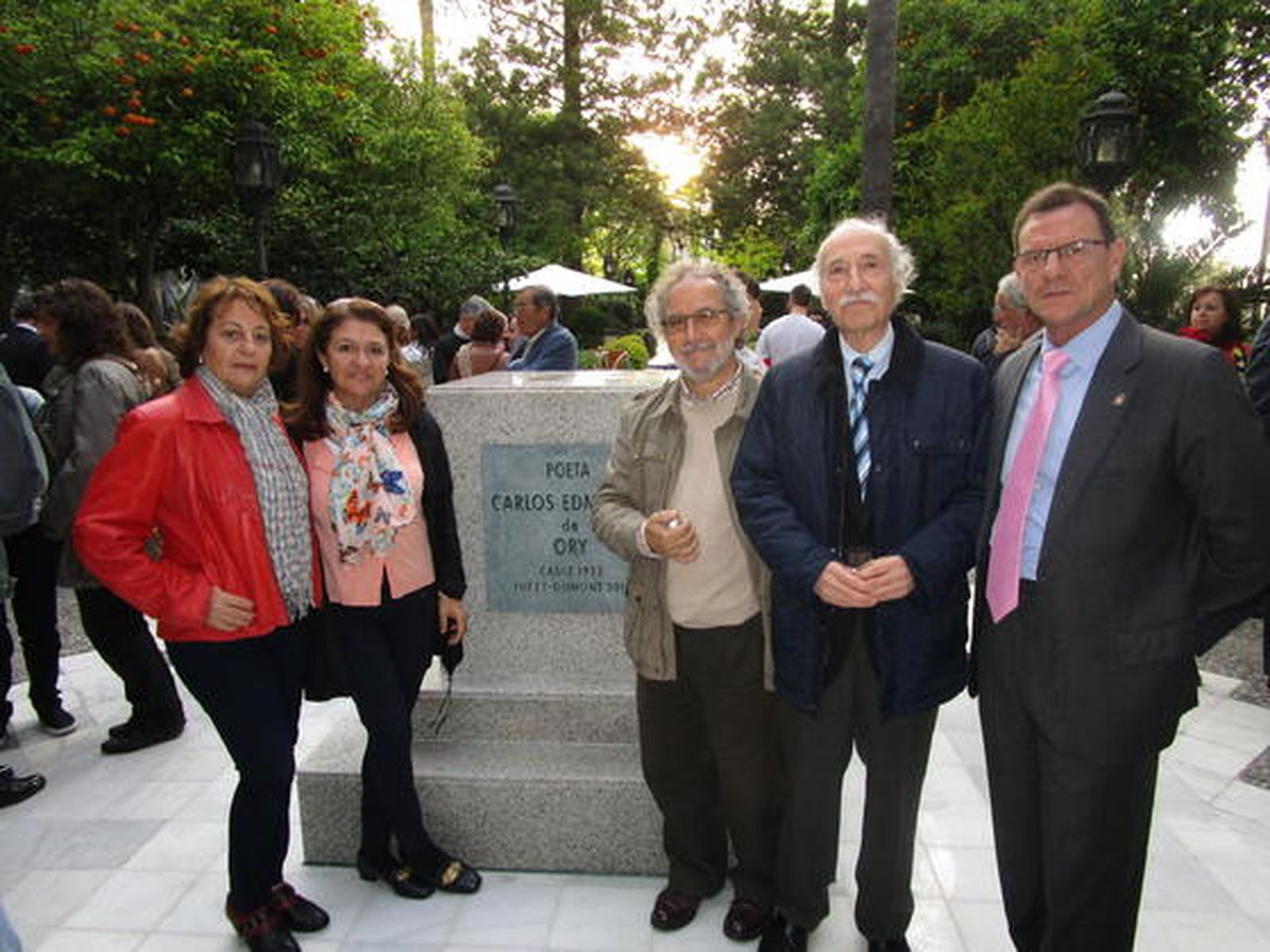 Carolina  Camacho, Montse de la Riba, José María Estebán, Juan Antonio Macías y Fernando Caballero.

Foto: Ignacio Casas de Ciria