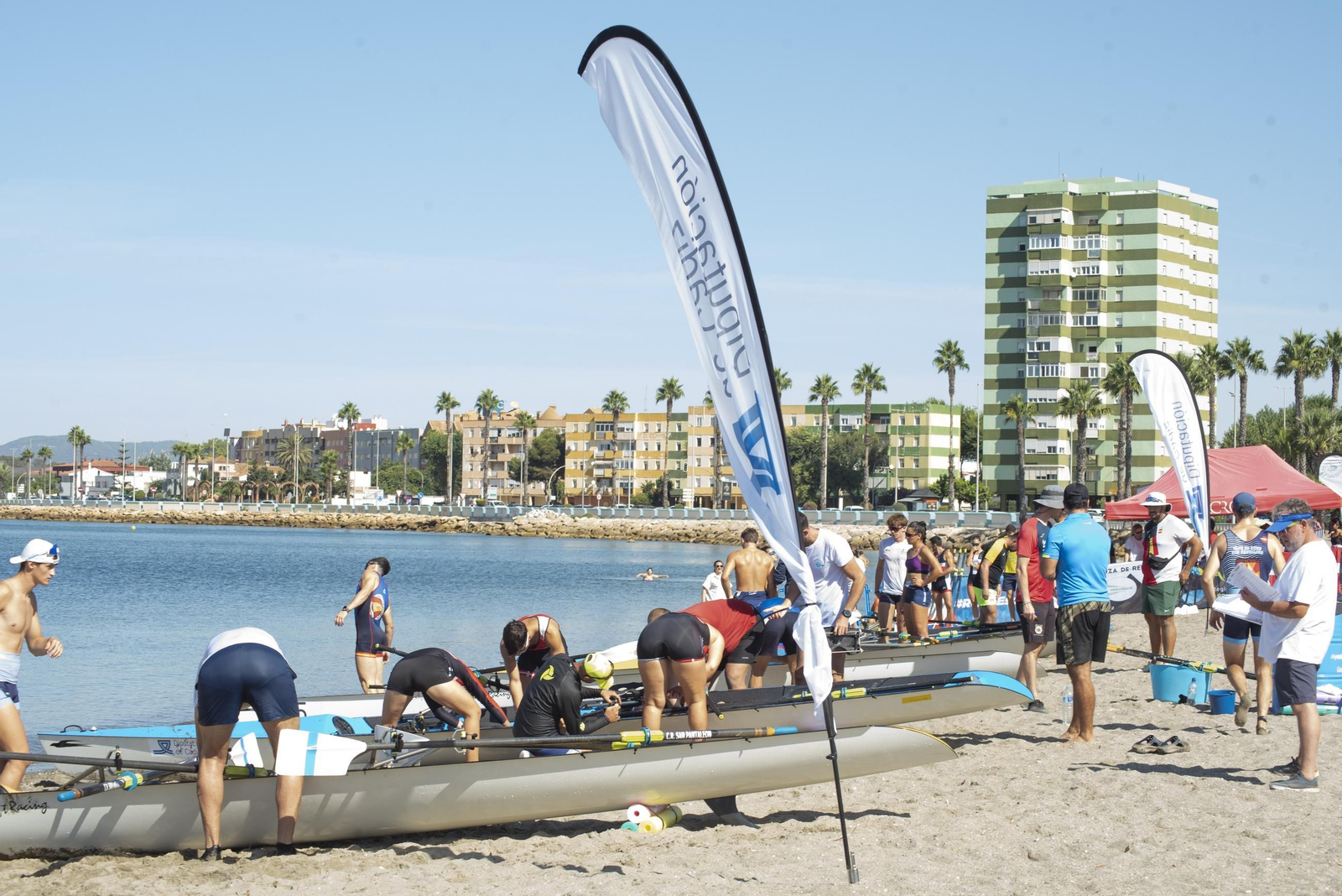 Fotos del primer día del Campeonato de España de Beach Sprint en La Línea
