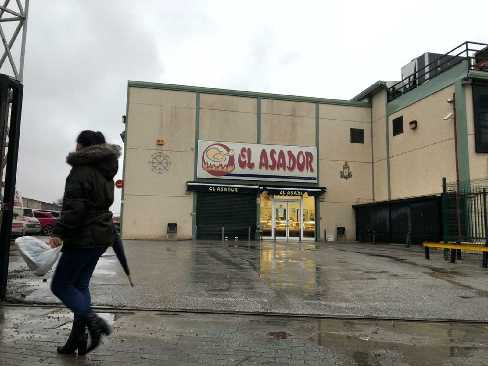 El Asador de Sola Ricca, la mañana de este viernes.