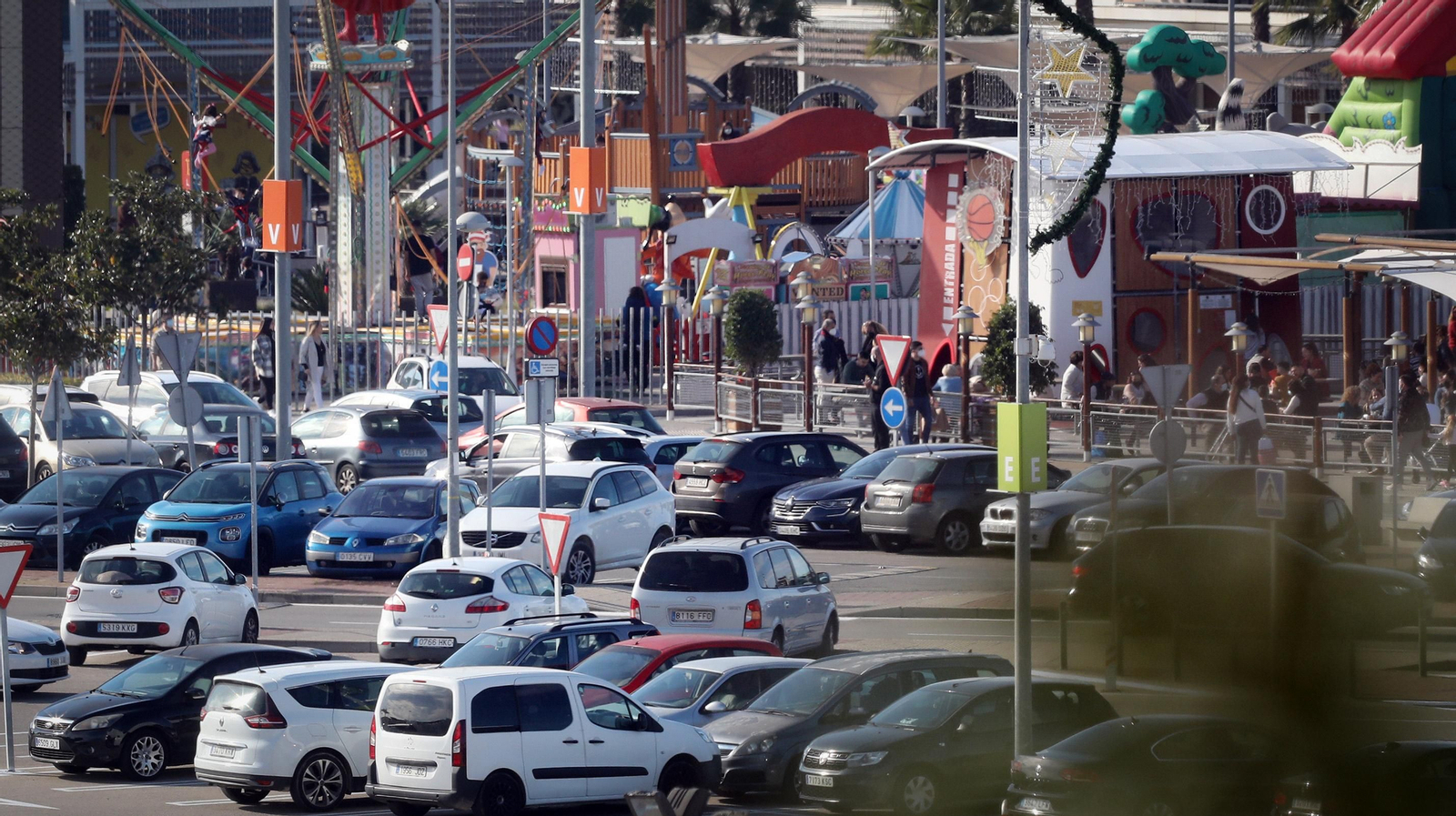Lleno en los centros comerciales de Jerez