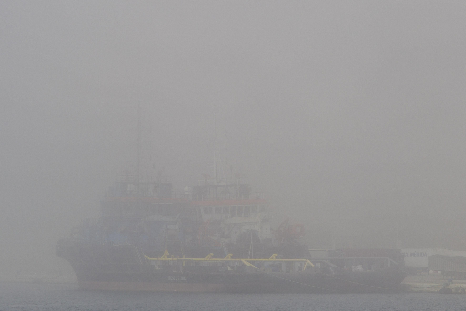 El taró provoca la prohibición del baño en las playas de Málaga, en imágenes