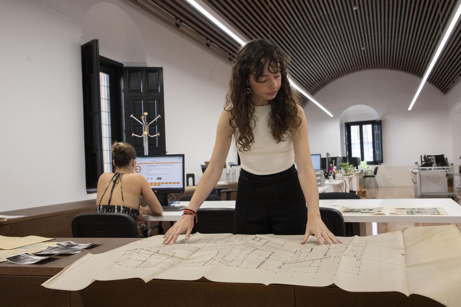 Uno de los documentos del fondo De La Hoz-Chastang-Olivares.