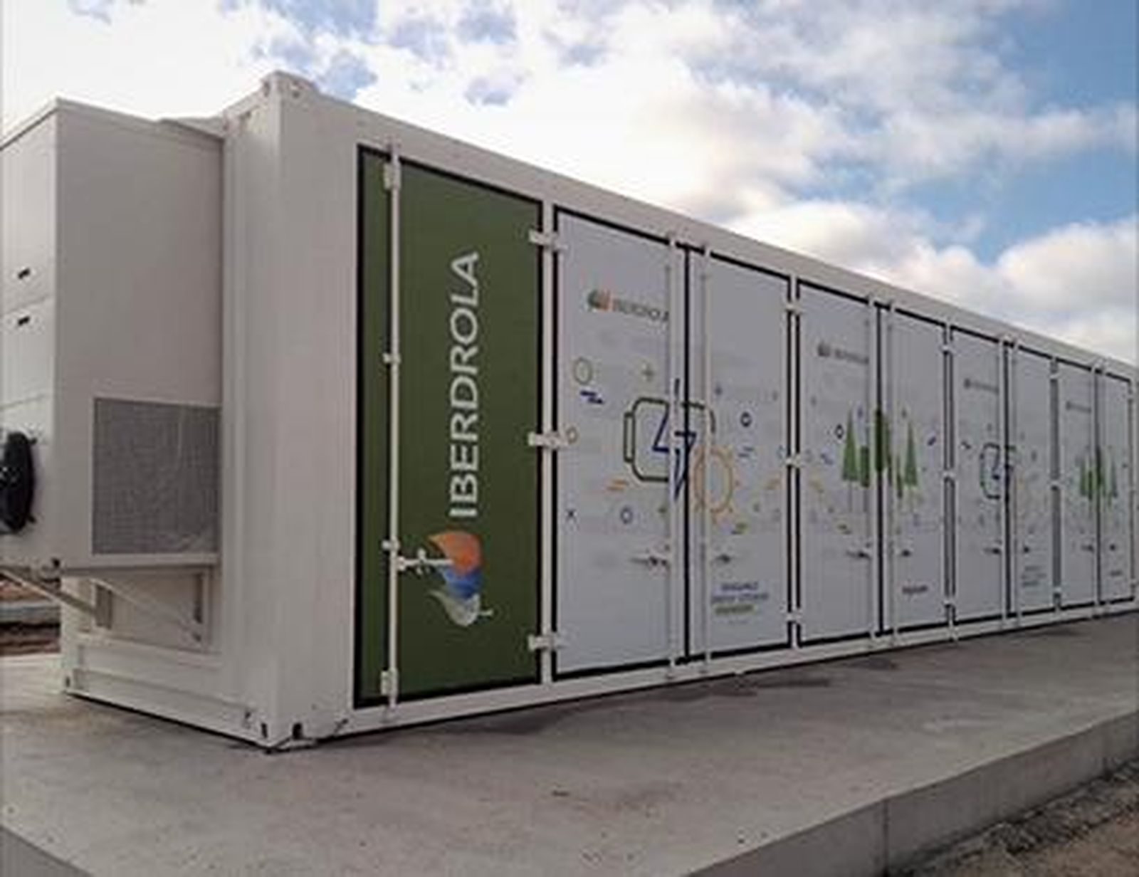 Baterías de almacenamiento.